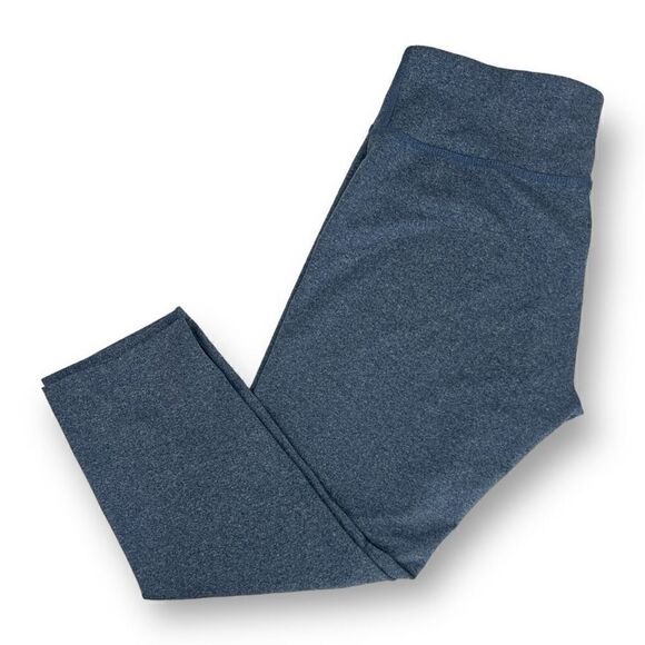 REI Coop Blue Cropped Athletic Leggings Size Medium - Picture 1 of 6